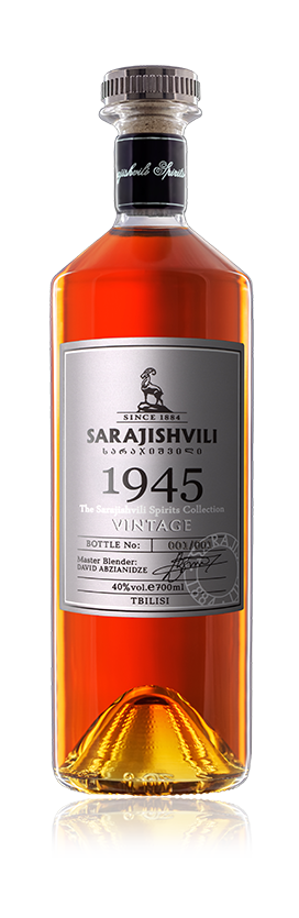 Wine Brandy Sarajishvili Vintage 1945